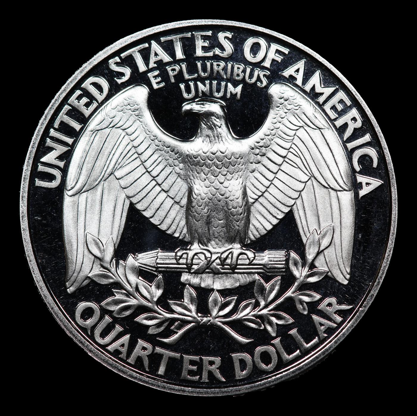 Proof 1993-s Washington Quarter 25c Grades GEM++ Proof Deep Cameo