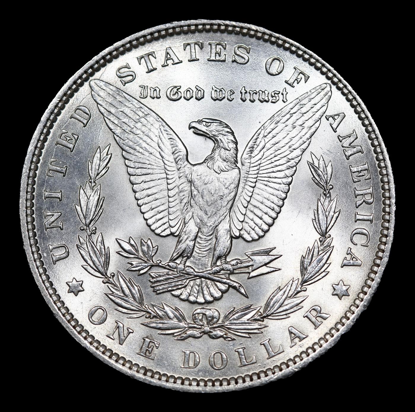 ***Auction Highlight*** 1897-p Morgan Dollar Near Top Pop! $1 Graded ms67 By SEGS (fc)