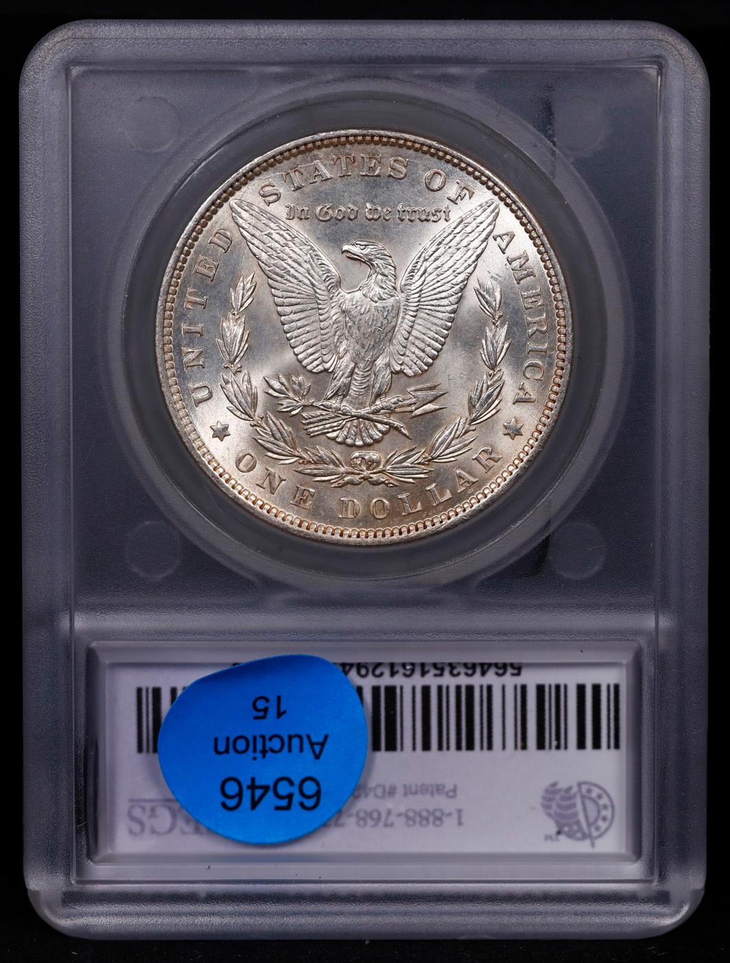 ***Auction Highlight*** 1897-p Morgan Dollar Near Top Pop! $1 Graded ms67 By SEGS (fc)