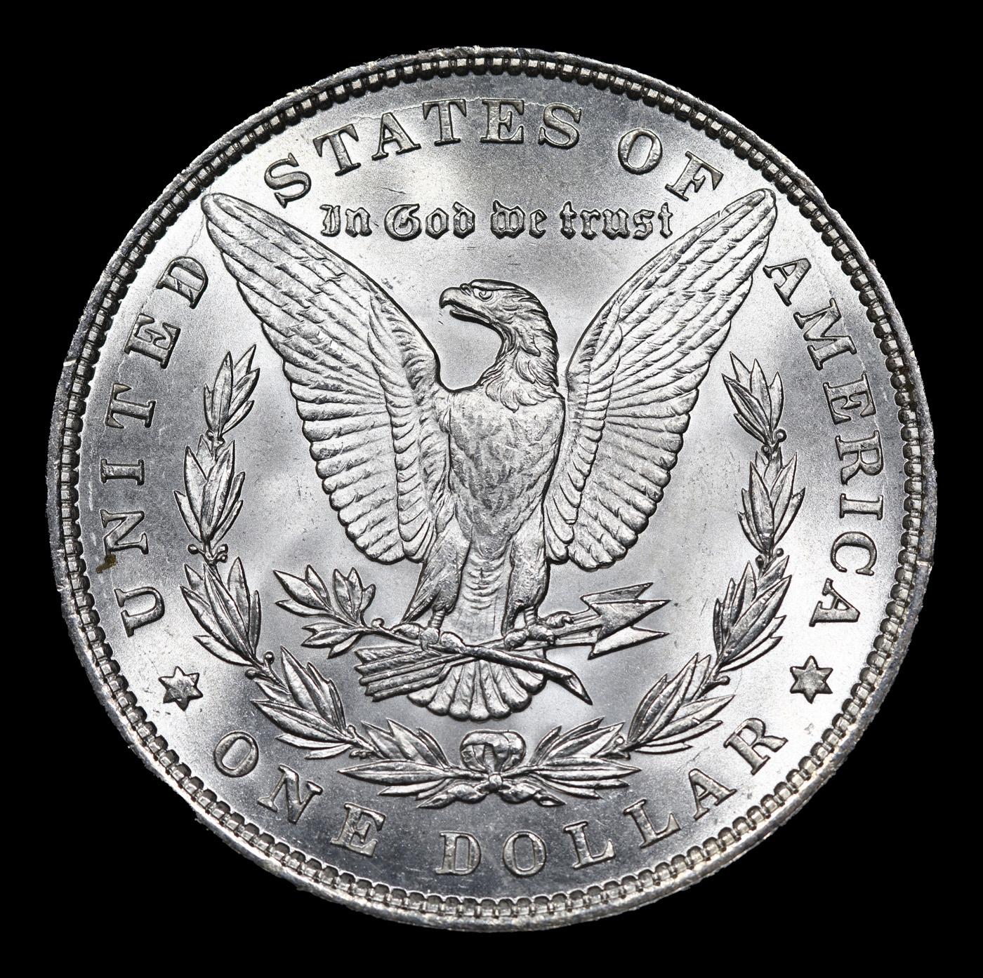 1897-p Morgan Dollar $1 Grades Choice+ Unc