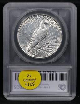 ***Auction Highlight*** 1926-d Peace Dollar 1 Graded ms65+ By SEGS (fc)