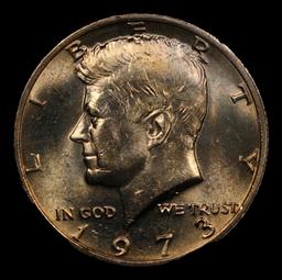 1973-p Kennedy Half Dollar 50c Grades GEM+ Unc