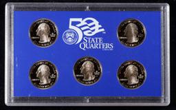 2005 United States Mint Proof Set 10 coins No Outer Box