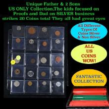 20 Great Coins of the World, hand selected, many trend high, every lot guaranteed to contain Silver.