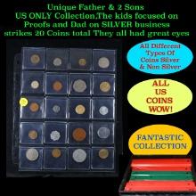 20 Great Coins of the World, hand selected, many trend high, every lot guaranteed to contain Silver.