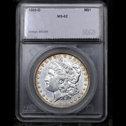 ***Auction Highlight*** 1895-o Morgan Dollar 1 Graded ms62 BY SEGS (fc)