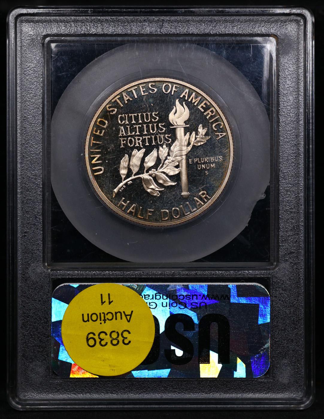 Proof 1992-s Olympic Modern Commem Half Dollar 50c Graded GEM++ Proof Deep Cameo By USCG