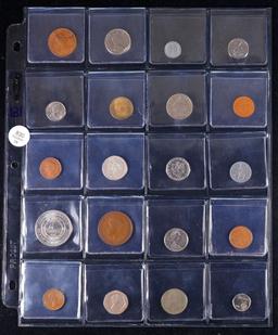 20 Great Coins of the World, hand selected, many trend high, every lot guaranteed to contain Silver.