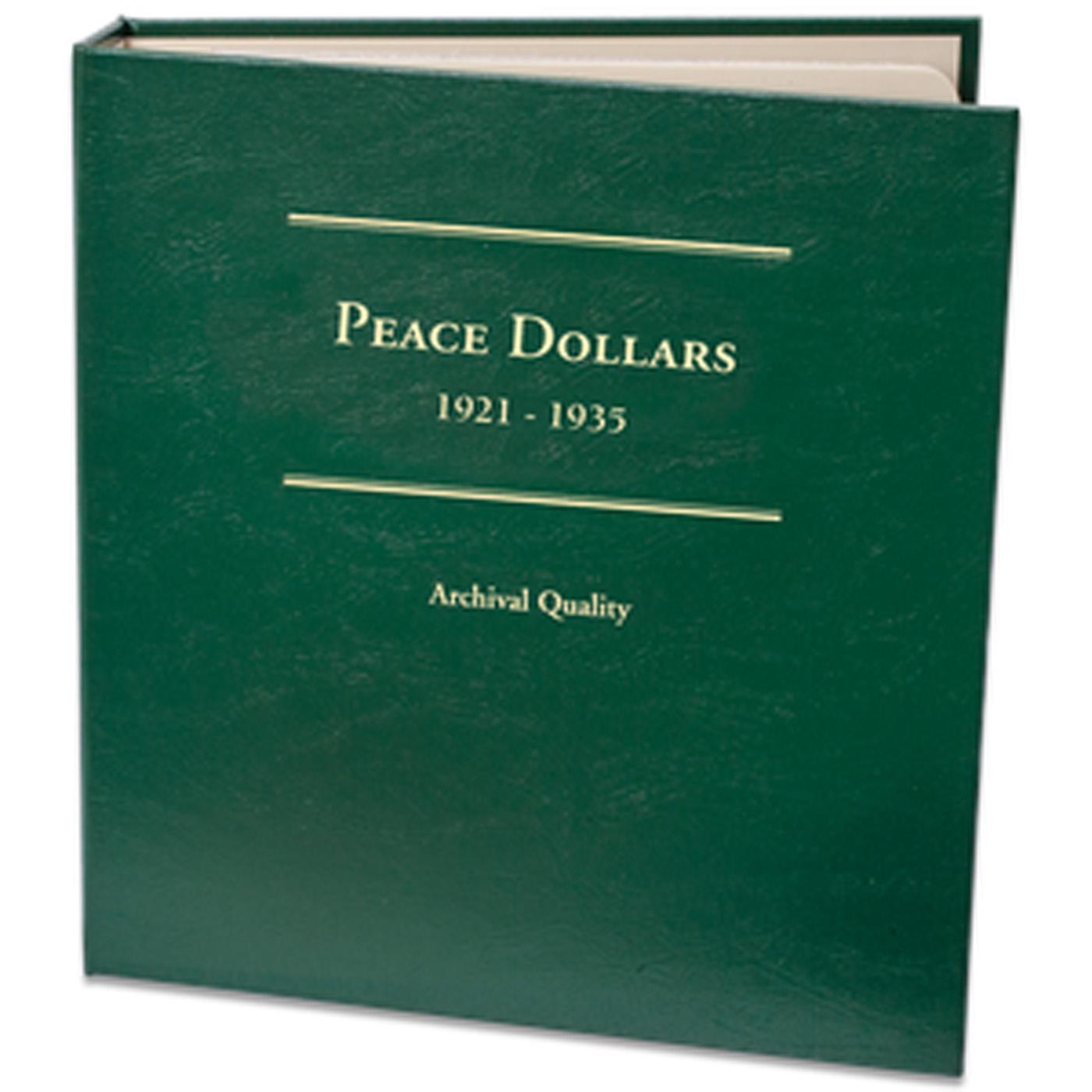 Littleton Peace Dollars 1921-1935 Collectors Book - No Coins