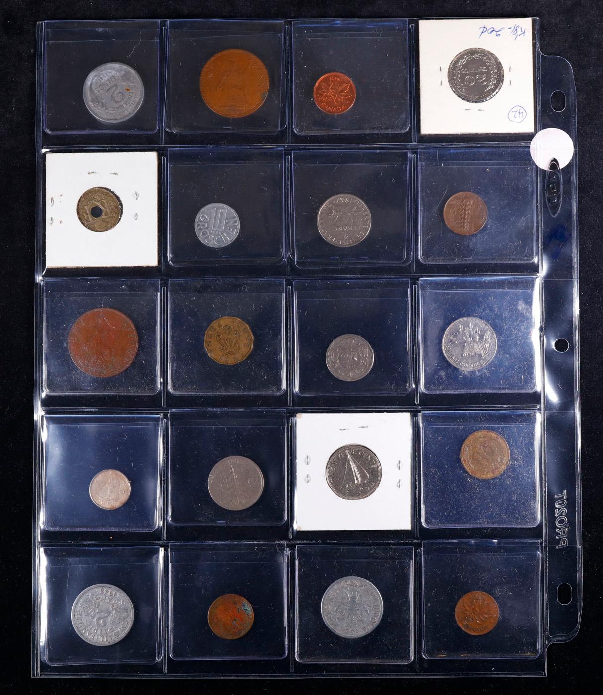 20 Great Coins of the World, hand selected, many trend high, every lot guaranteed to contain Silver.