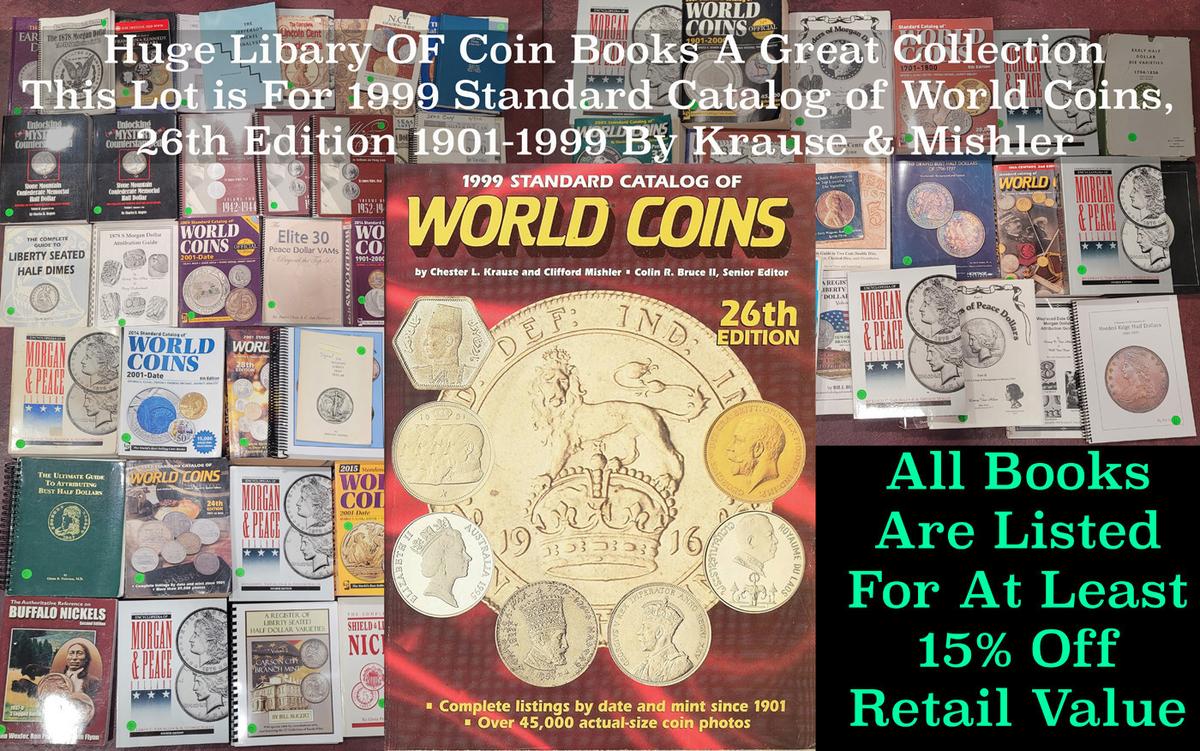 1999 Standard Catalog of World Coins, 26th Edition 1901-1999 By Krause & Mishler