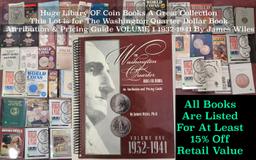 The Washington Quarter Dollar Book Atrribution & Pricing Guide VOLUME 1 1932-1941 By James Wiles