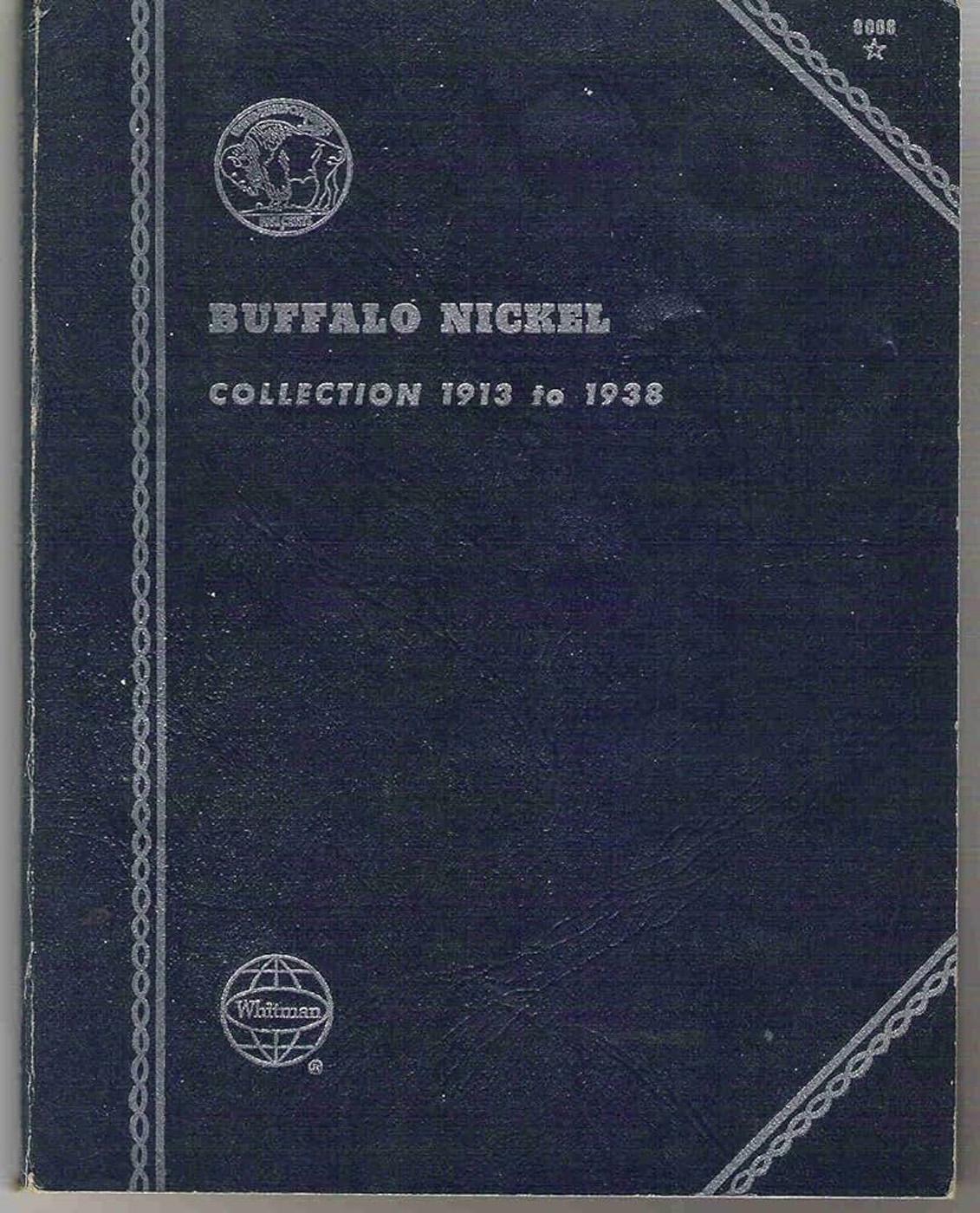 Whitman Buffalo Nickels 1913-1938 Collectors Book - No Coins