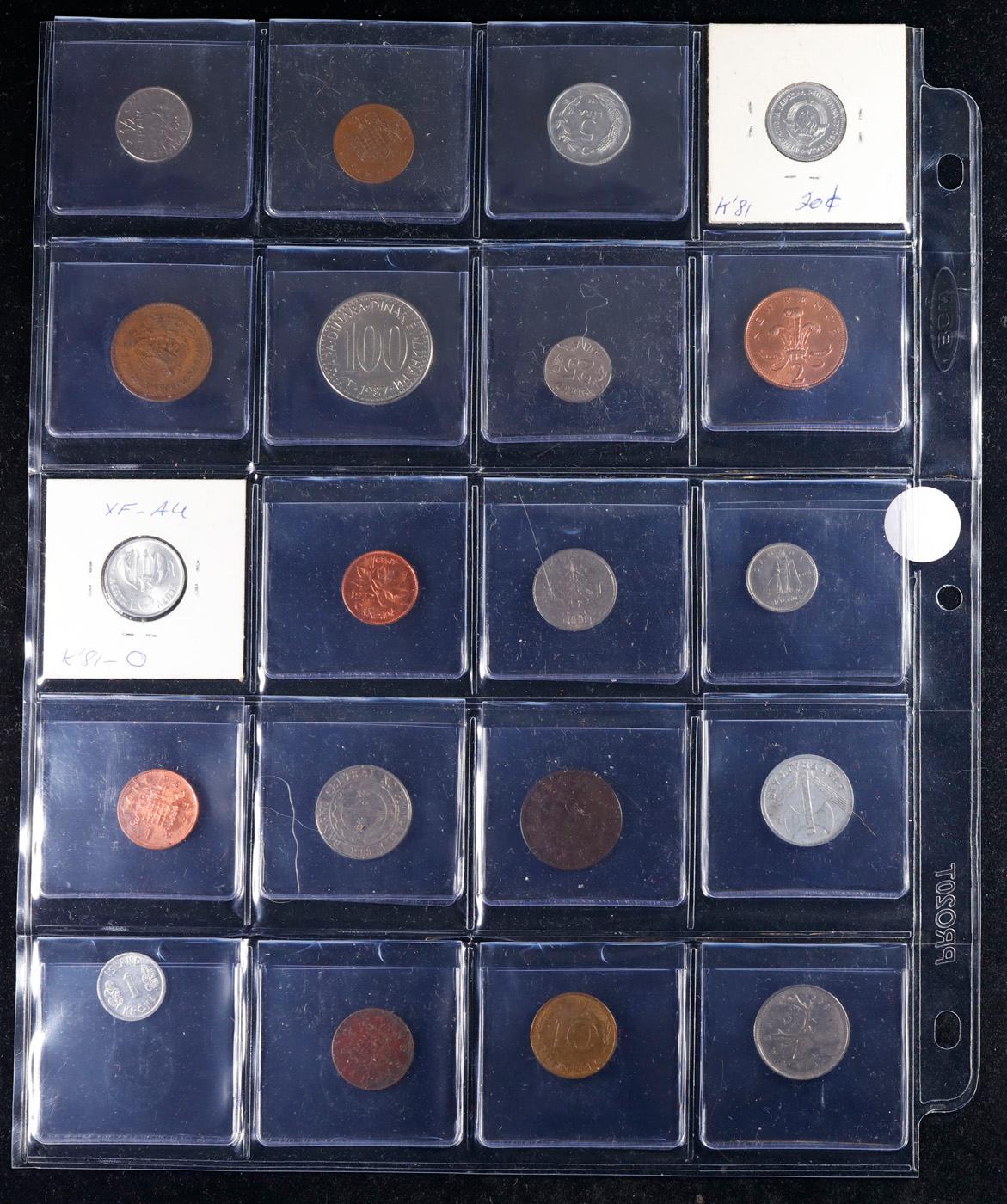 20 Great Coins of the World, hand selected, many trend high, every lot guaranteed to contain Silver.