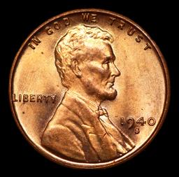 1940-s Lincoln Cent 1c Grades GEM++ RD