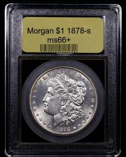 ***Auction Highlight*** 1878-s Morgan Dollar $1 Graded GEM++ Unc By USCG (fc)