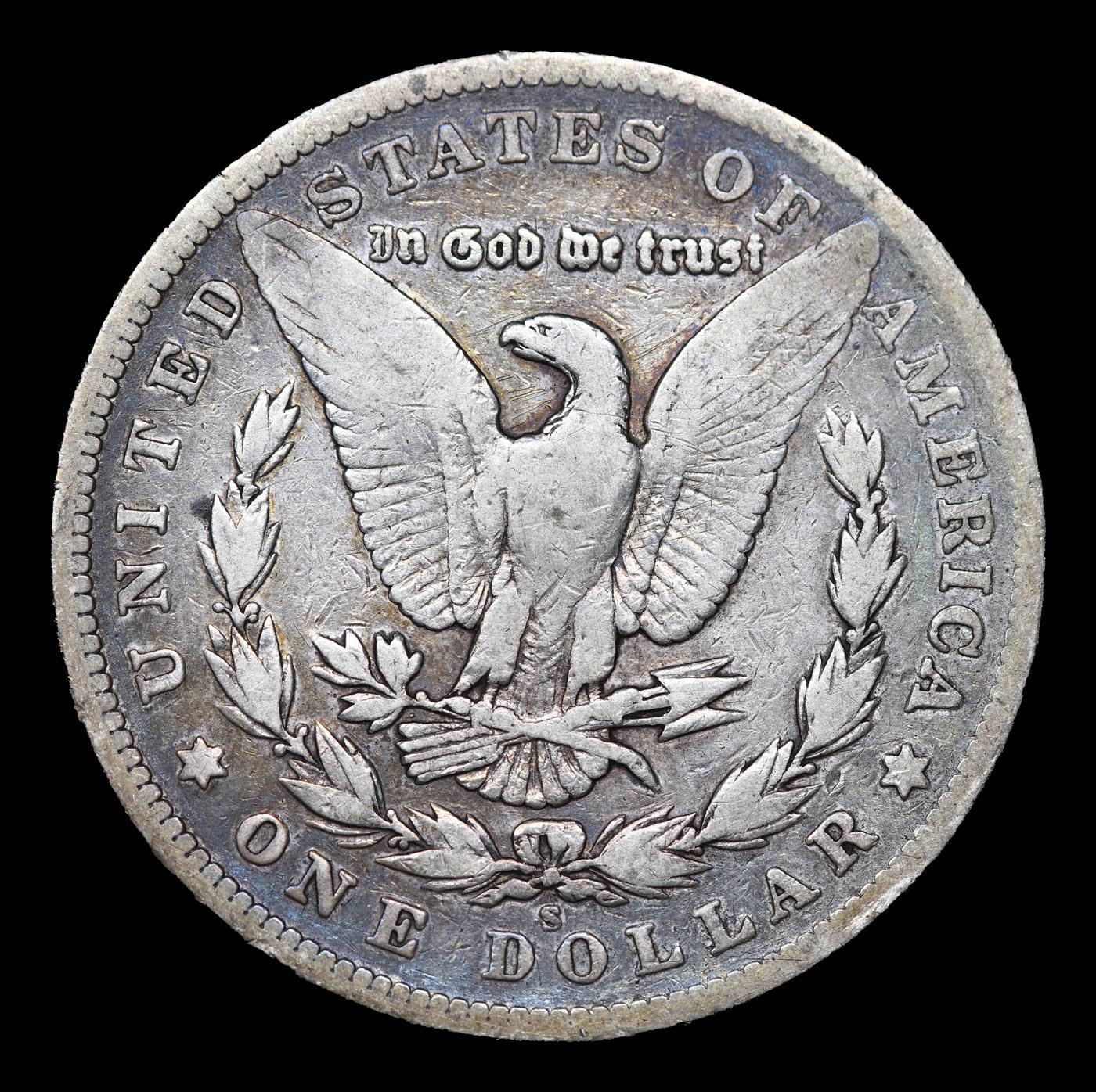 1903-s Micro S Morgan Dollar Vam-2 Top 100 $1 Grades f, fine