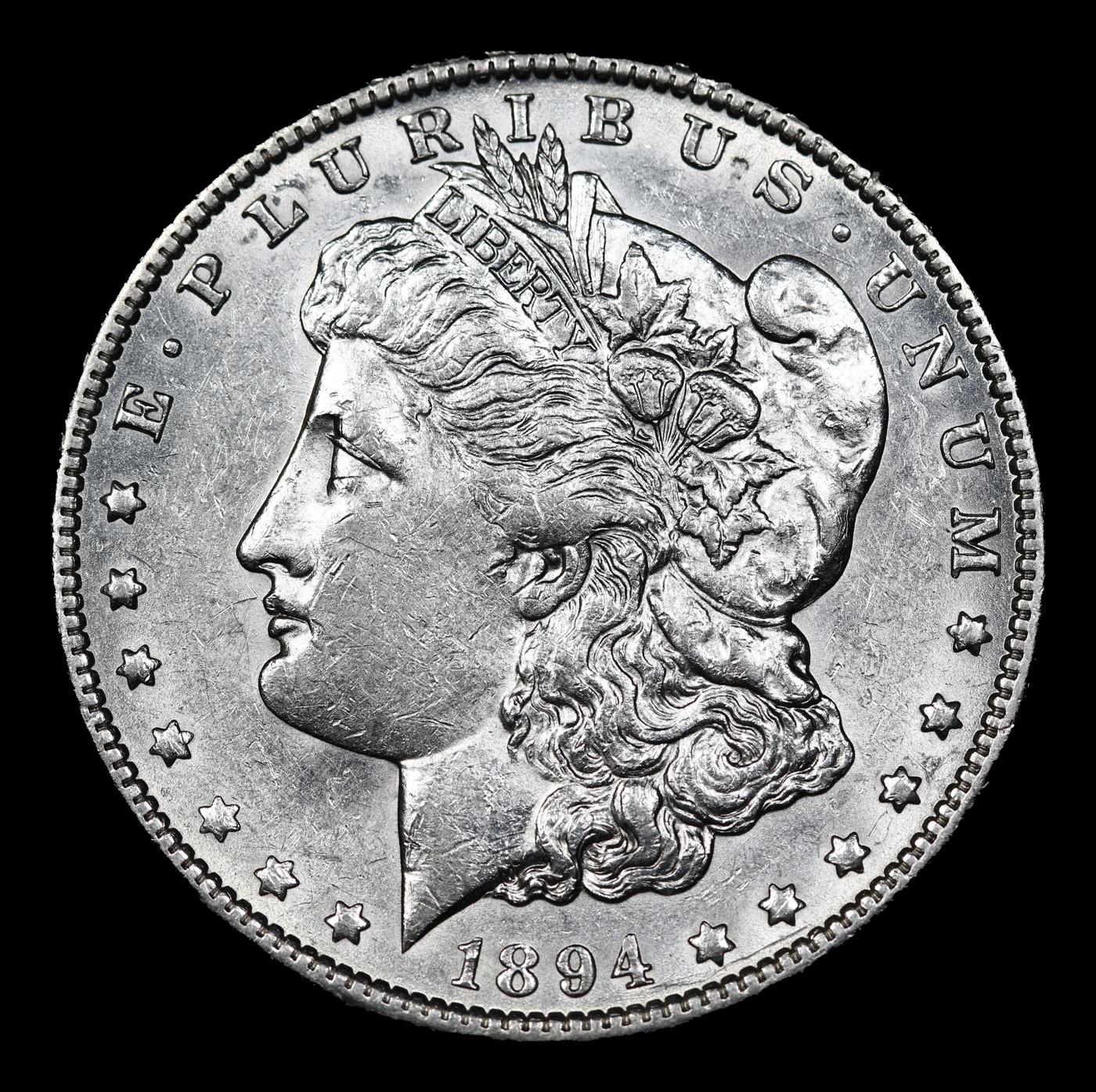 ***Auction Highlight*** 1894-o Morgan Dollar $1 Graded Select Unc By USCG (fc)