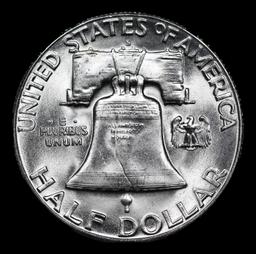 ***Auction Highlight*** 1952-s Franklin Half Dollar 50c Graded GEM+ FBL By USCG (fc)