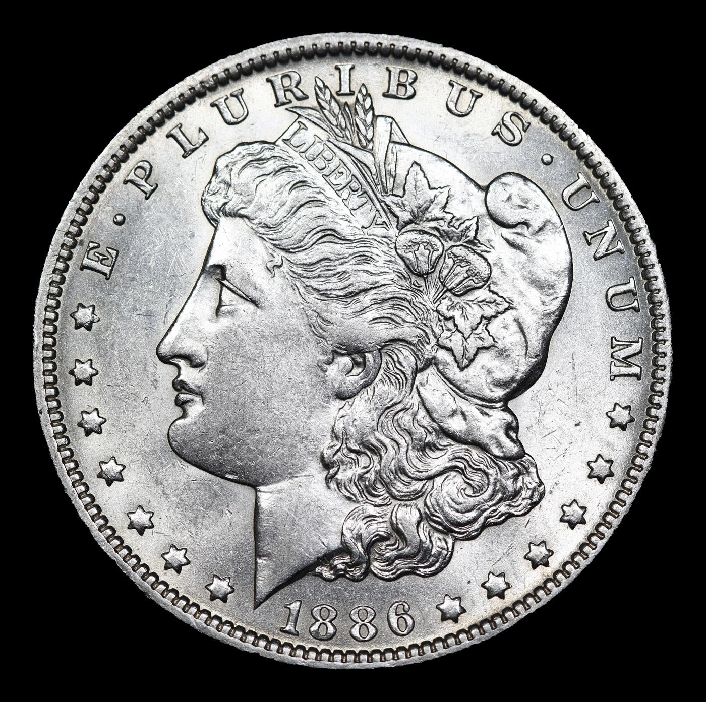 ***Auction Highlight*** 1886-o Morgan Dollar $1 Graded Choice Unc By USCG (fc)