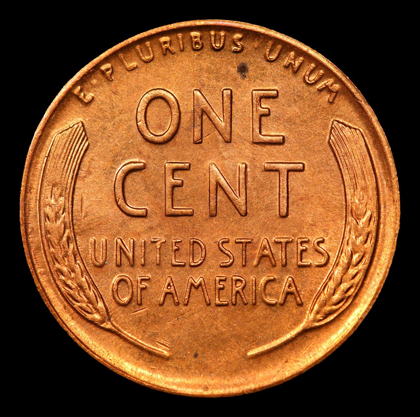 1954-p Lincoln Cent 1c Grades Gem++ Unc Rd PL