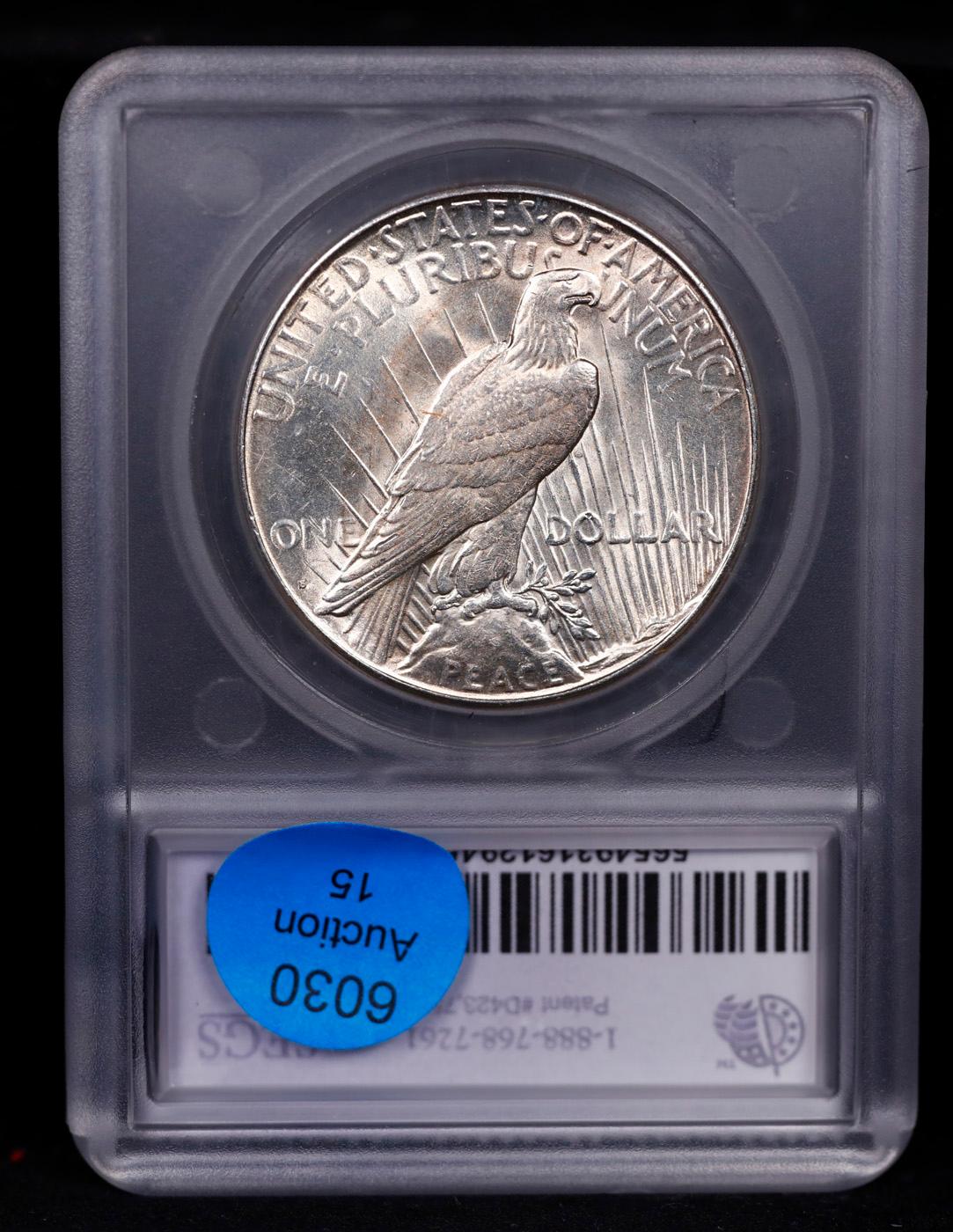 ***Auction Highlight*** 1928-s Peace Dollar $1 Grades Choice+ Unc By SEGS (fc)