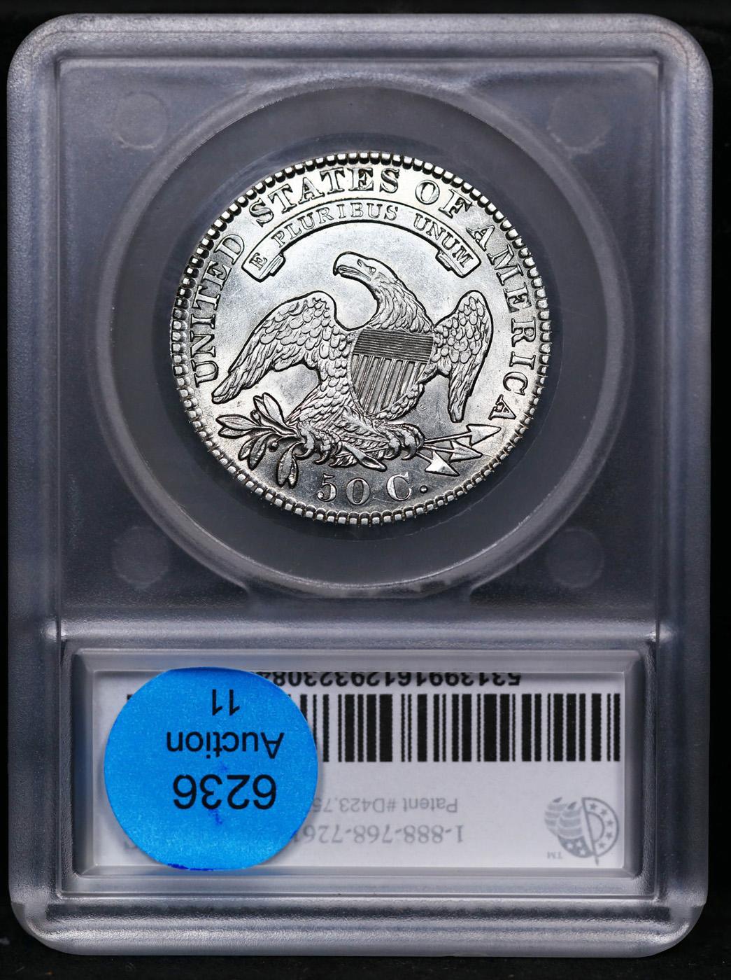 ***Auction Highlight*** 1830 Capped Bust Half Dollar O-103 Small 0 50c Graded ms62 By SEGS (fc)