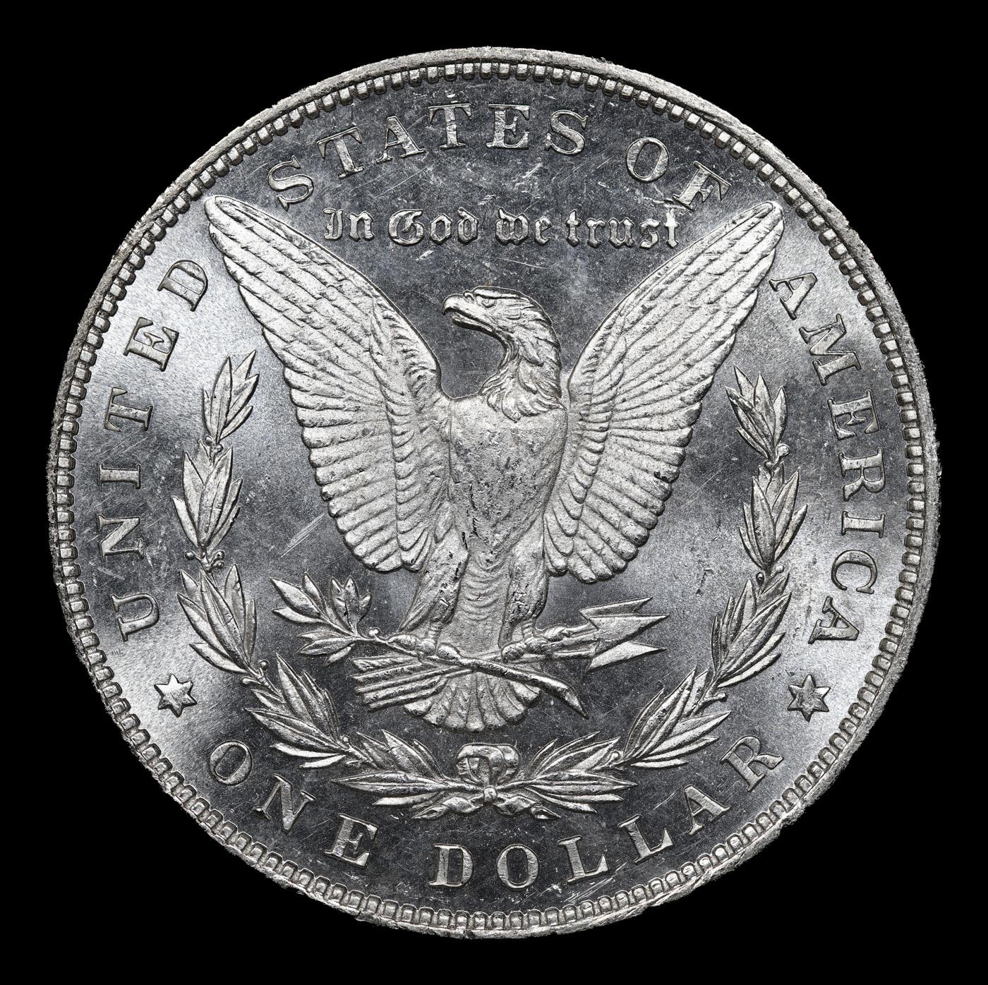 1883-p Morgan Dollar $1 Grades Choice Unc+ PL