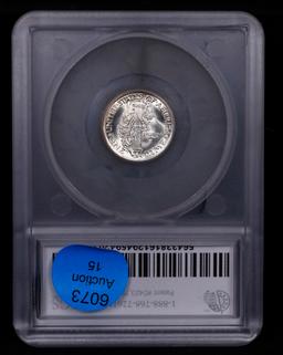 1916-p Mercury Dime 10c Graded ms65+ fsb By SEGS