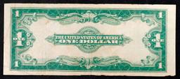 1923 Speelman/White $1 large size Blue Seal Silver Certificate Grades Choice AU/BU Slider