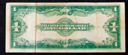 1923 Speelman/White $1 large size Blue Seal Silver Certificate Grades Select AU