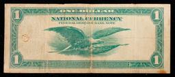 1918 FR-721 $1 National Currency Grades vf+