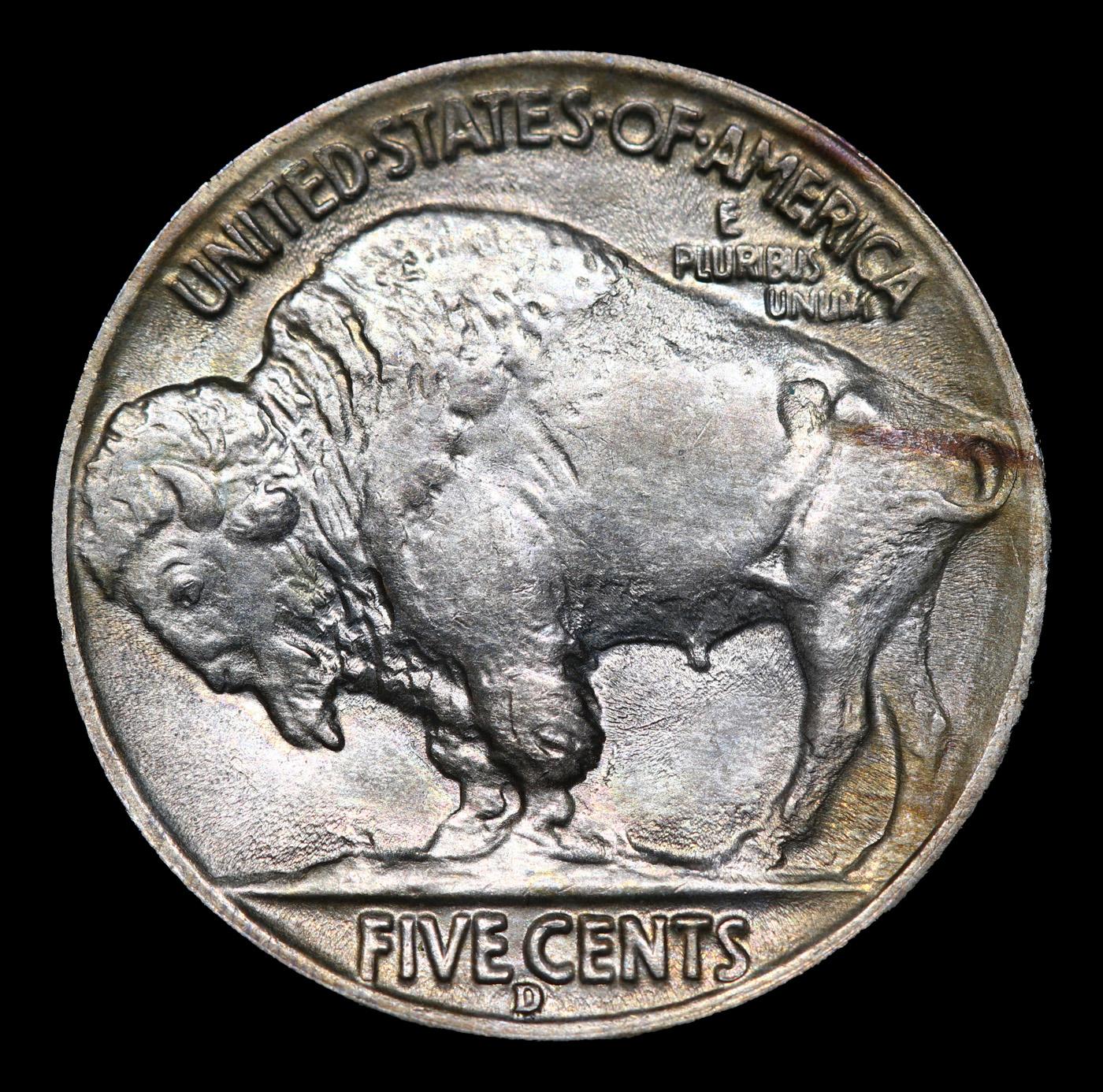 1938-d Buffalo Nickel 5c Grades GEM++ Unc