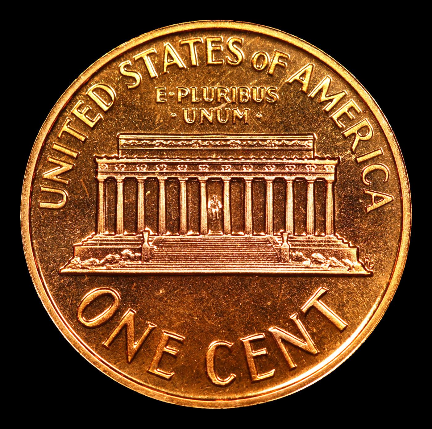 Proof 1962 Lincoln Cent 1c Grades Gem++ Proof Red