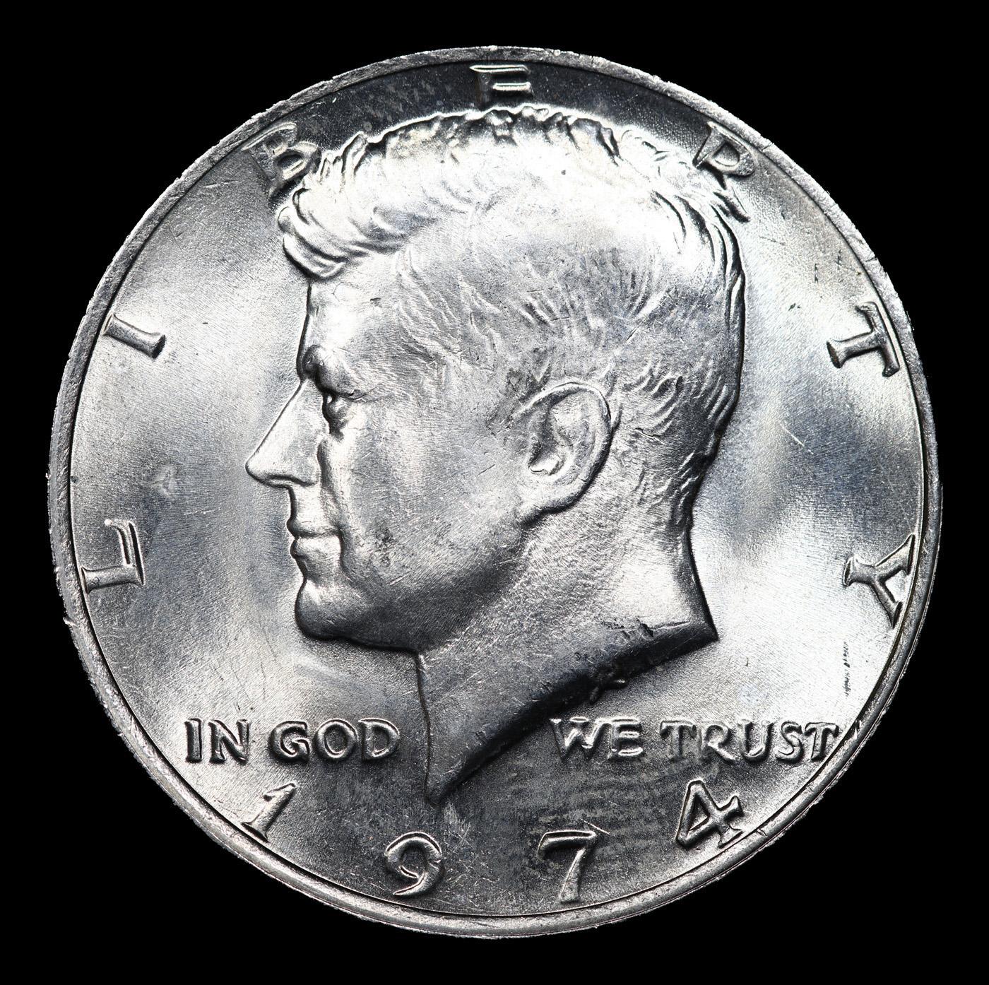 1974-p Kennedy Half Dollar 50c Grades GEM+ Unc