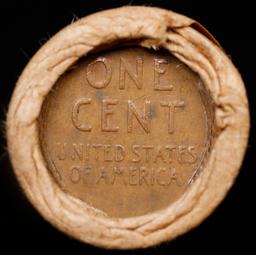 Lincoln Wheat Cent 1c Mixed Roll Orig Brandt McDonalds Wrapper, 1917-d end, Wheat other end