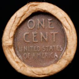 Lincoln Wheat Cent 1c Mixed Roll Orig Brandt McDonalds Wrapper, 1917-s end, Wheat other end