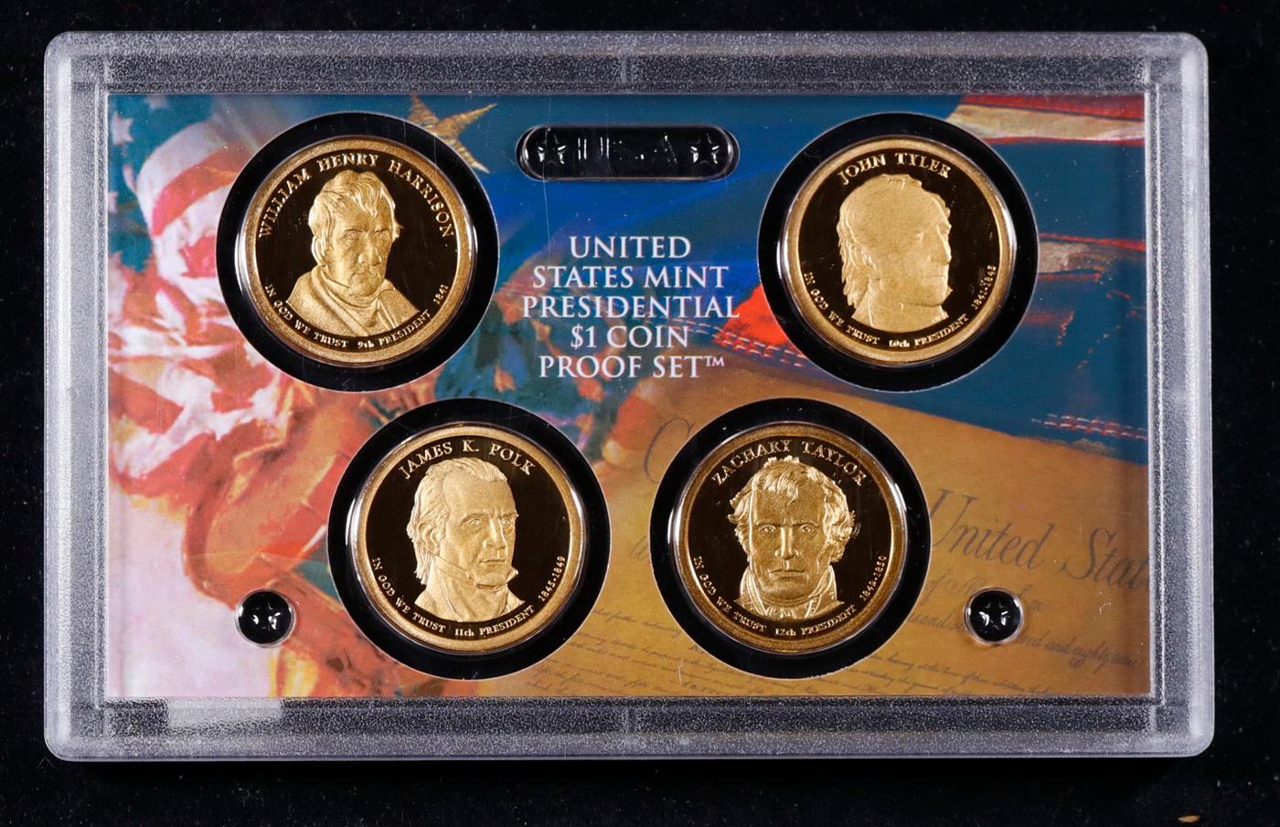 2009 PRESIDENTIAL Dollar Proof Set No Outer Box