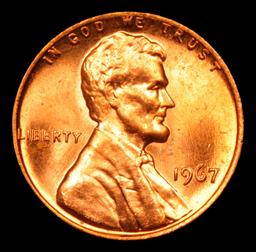 1967-p Lincoln Cent 1c Grades GEM++ RD