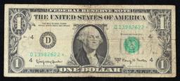 1963A $1 Green Seal Federal Reserve Note Grades vf+