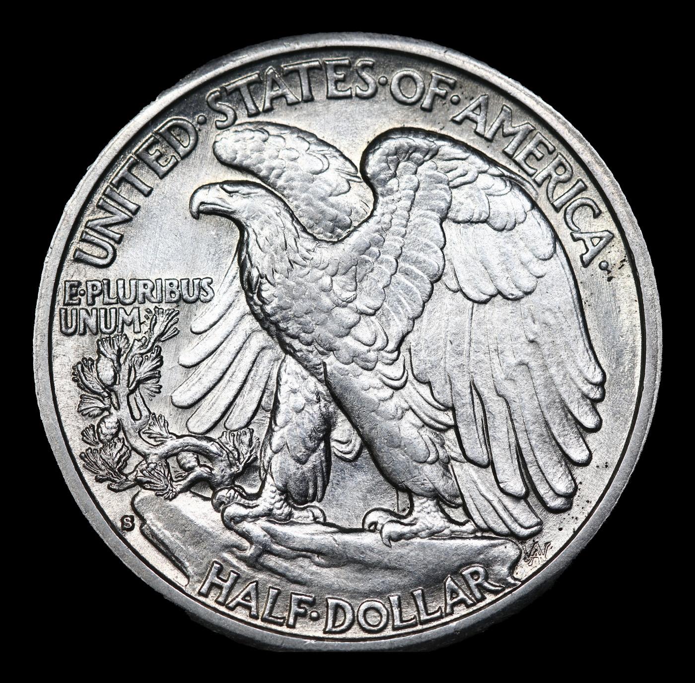 ***Auction Highlight*** 1929-s Walking Liberty Half Dollar 50c Graded ms65+ By SEGS (fc)