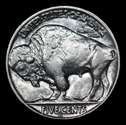 1937-d Buffalo Nickel 5c Grades Choice Unc