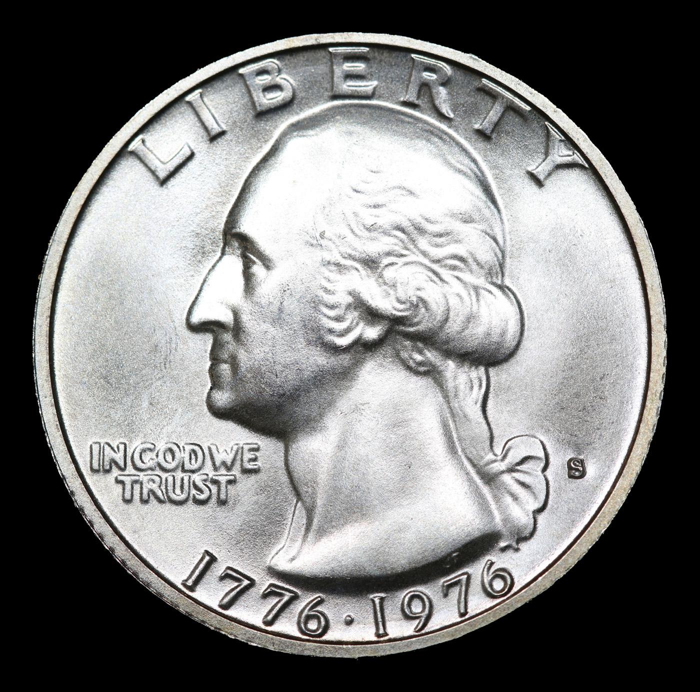 ***Auction Highlight*** 1976-s Silver Washington Quarter TOP POP! 25c Graded ms69 BY SEGS (fc)