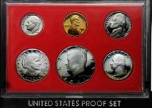 1981 United States Mint Proof Set 6 coins No Outer Box