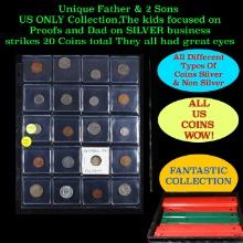 20 Great Coins of the World, hand selected, many trend high, every lot guaranteed to contain Silver.