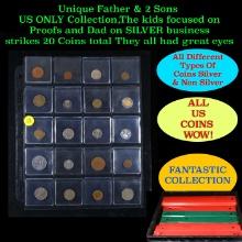 20 Great Coins of the World, hand selected, many trend high, every lot guaranteed to contain Silver.