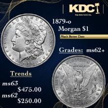 1879-o Morgan Dollar $1 Grades Select Unc