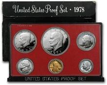 1978 United States Mint Set in Original Government Packaging  includes 2 Eisenhower Dollars