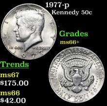 1977-p Kennedy Half Dollar 50c Grades GEM++ Unc