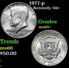 1977-p Kennedy Half Dollar 50c Grades GEM+ Unc